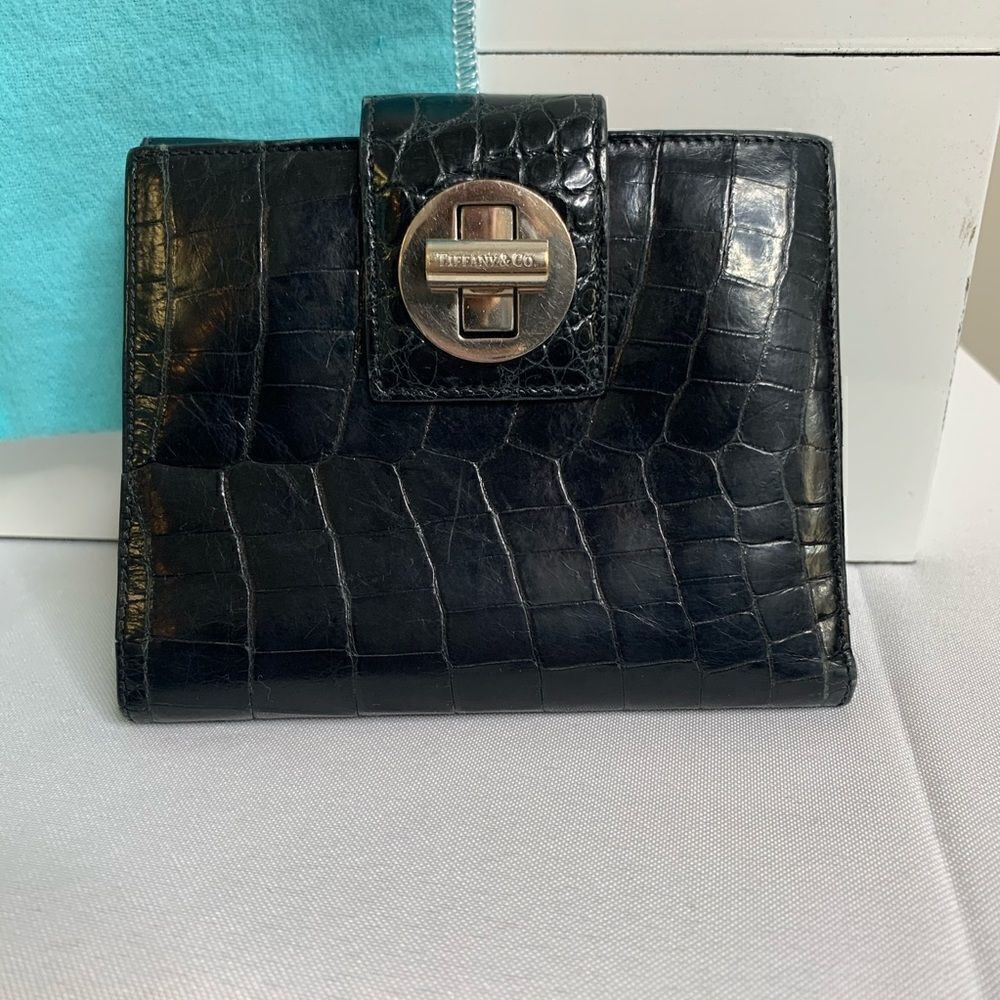 Tiffany & Co. Crocodile Wallet - Picture 2 of 11